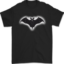 A Glowing Bat Vampires Halloween Mens T-Shirt 100% Cotton Black