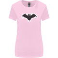 A Glowing Bat Vampires Halloween Womens Wider Cut T-Shirt Light Pink