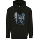 A Gothic Guardian Angel Fantasy Goth Childrens Kids Hoodie Black