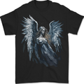 A Gothic Guardian Angel Fantasy Goth Mens T-Shirt 100% Cotton BLACK