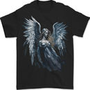 A Gothic Guardian Angel Fantasy Goth Mens T-Shirt 100% Cotton BLACK
