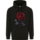 A Gothic Rose Goth Childrens Kids Hoodie Black