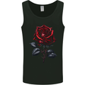 A Gothic Rose Goth Mens Vest Tank Top Black