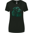 A Green Cane Corso Dog Womens Wider Cut T-Shirt Black