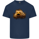A Hairy Frogfish Kids T-Shirt Childrens Navy Blue