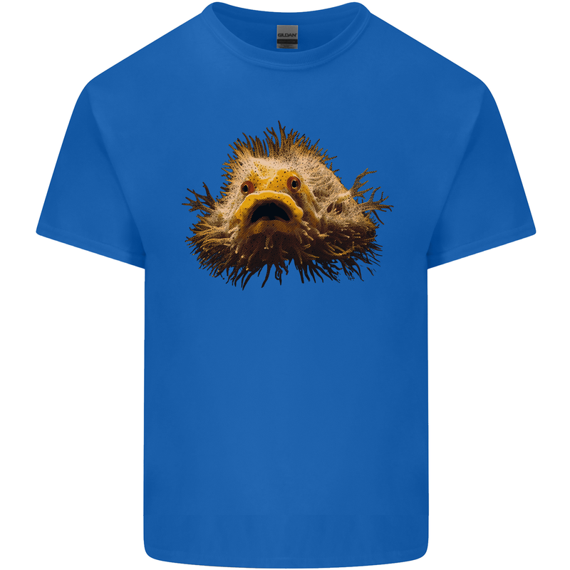 A Hairy Frogfish Kids T-Shirt Childrens Royal Blue