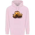 A Hairy Frogfish Mens 80% Cotton Hoodie Light Pink