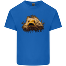 A Hairy Frogfish Mens Cotton T-Shirt Tee Top Royal Blue