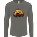 A Hairy Frogfish Mens Long Sleeve T-Shirt Charcoal