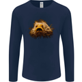 A Hairy Frogfish Mens Long Sleeve T-Shirt Navy Blue