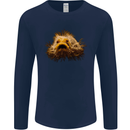 A Hairy Frogfish Mens Long Sleeve T-Shirt Navy Blue