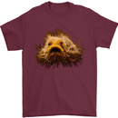 A Hairy Frogfish Mens T-Shirt 100% Cotton Maroon