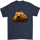 A Hairy Frogfish Mens T-Shirt 100% Cotton Navy Blue