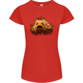 A Hairy Frogfish Womens Petite Cut T-Shirt Red