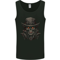 A Heavy Metal Skull Cowboy Demon Evil Mens Vest Tank Top Black