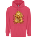 A Heraldic Lion Coat of Arms Shield Childrens Kids Hoodie Heliconia