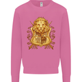 A Heraldic Lion Coat of Arms Shield Mens Sweatshirt Jumper Azalea