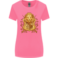 A Heraldic Lion Coat of Arms Shield Womens Wider Cut T-Shirt Azalea