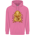 A Heraldic Lion Shield Coat of Arms Childrens Kids Hoodie Azalea