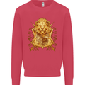 A Heraldic Lion Shield Coat of Arms Mens Sweatshirt Jumper Heliconia