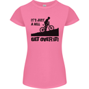 A Hill Get Over It Cycling Cyclist Funny Womens Petite Cut T-Shirt