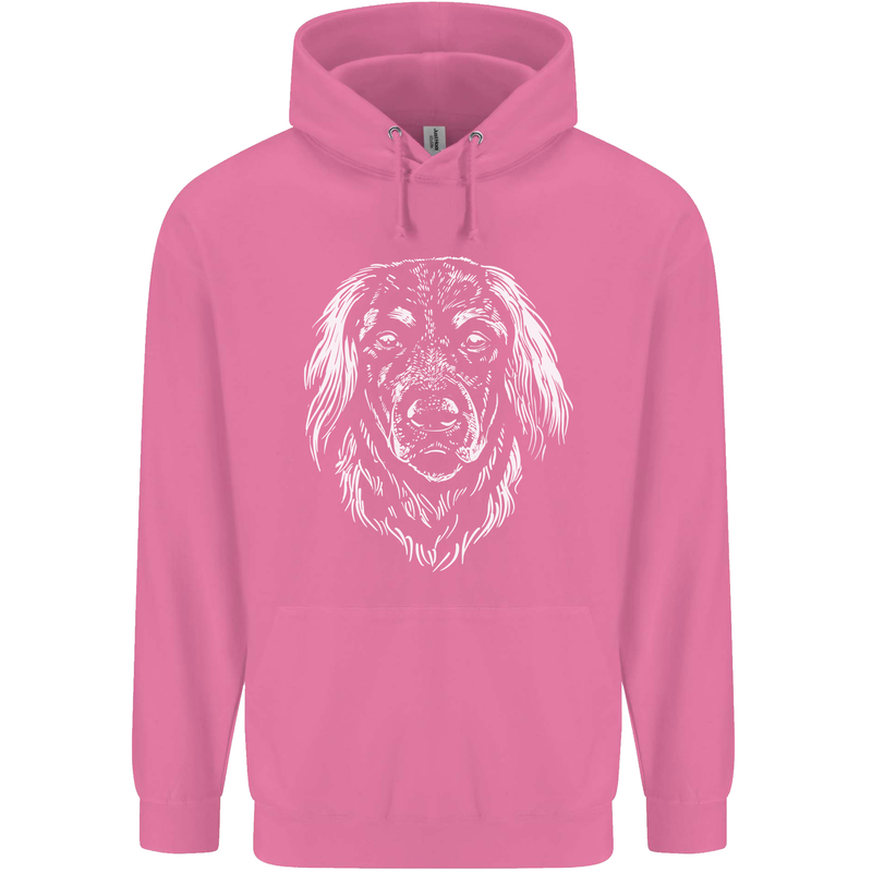 A Hovarwart Dog Mens 80% Cotton Hoodie Azelea