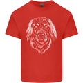 A Hovarwart Dog Mens Cotton T-Shirt Tee Top Red
