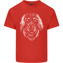 A Hovarwart Dog Mens Cotton T-Shirt Tee Top Red