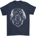 A Hovarwart Dog Mens T-Shirt 100% Cotton Navy Blue