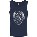 A Hovarwart Dog Mens Vest Tank Top Navy Blue