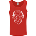 A Hovarwart Dog Mens Vest Tank Top Red