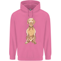 A Hungarian Vizsla Posing Dog Mens 80% Cotton Hoodie Azelea