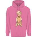 A Hungarian Vizsla Posing Dog Mens 80% Cotton Hoodie Azelea