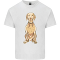 A Hungarian Vizsla Posing Dog Mens Cotton T-Shirt Tee Top White