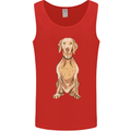A Hungarian Vizsla Posing Dog Mens Vest Tank Top Red