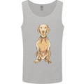 A Hungarian Vizsla Posing Dog Mens Vest Tank Top Sports Grey