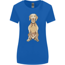 A Hungarian Vizsla Posing Dog Womens Wider Cut T-Shirt Royal Blue