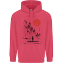 A Japanese Boat at Sunset Childrens Kids Hoodie Heliconia
