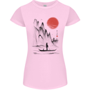A Japanese Boat at Sunset Womens Petite Cut T-Shirt Light Pink