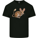 A Jerboa Mens Cotton T-Shirt Tee Top Black