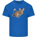 A Jerboa Mens Cotton T-Shirt Tee Top Royal Blue