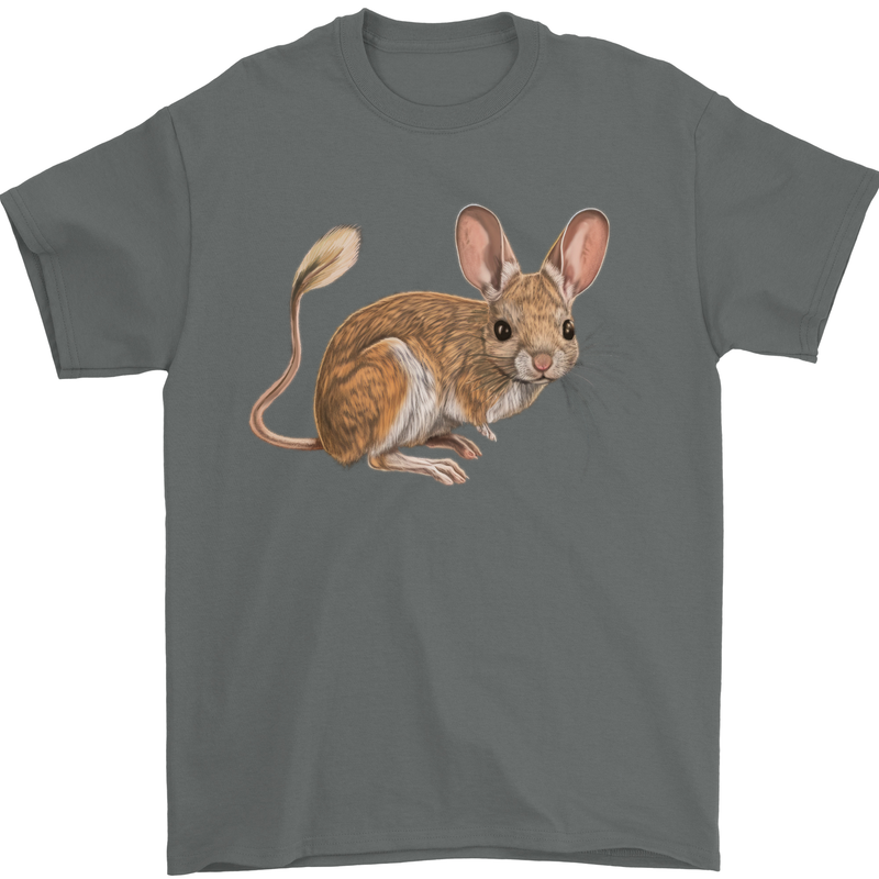 A Jerboa Mens T-Shirt 100% Cotton Charcoal