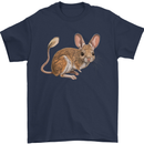 A Jerboa Mens T-Shirt 100% Cotton Navy Blue