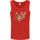 A Jerboa Mens Vest Tank Top Red