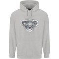A Koala Bear Head Childrens Kids Hoodie Sports Grey