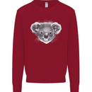 A Koala Bear Head Kids Sweatshirt Jumper Red