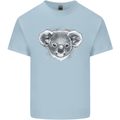 A Koala Bear Head Kids T-Shirt Childrens Light Blue