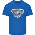 A Koala Bear Head Kids T-Shirt Childrens Royal Blue