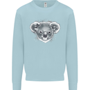 A Koala Bear Head Mens Sweatshirt Jumper Light Blue