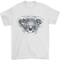 A Koala Bear Head Mens T-Shirt 100% Cotton White